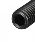 Close-up of Built Tough M8 X 20 Mm Spring Loaded Ball Point Set Screws with hex socket drive for secure fastening.