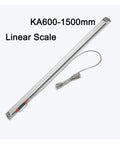 5um DRO Linear Scale Optical Encoder For CNC Lathe And Milling Machines 1000mm To 1500mm Long 0.005mm Resolution
