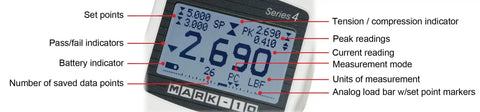 Tough As Nails Digital Force Gauge Delivering Nail Splitting Precision At Ten Pound Capacity And Lightning Fast Data Transfer For Stress Free Lab Calibration display showing current readings and indicators.