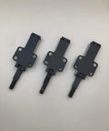 Easy Push To Open Drawer Hardware Set Of 3 Slick Cabinet Touch Latches With Smooth Finger Flick Release Universal Fit for modern cupboards
