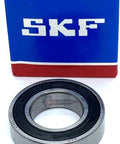 Precision Sealed Thin Section Deep Groove Radial Ball Bearing 6904-2RS1 with rubber seals, size 20x37x9 mm for industrial use.