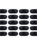 Budget Friendly Twenty Five Pack One Quarter Inch Twenty Threaded Centered Slide In Economy T Nuts For Aluminum Extrusion Profiles Track Rails And Base Aluminum Frame Hardware Black