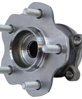 Heavy Duty Four Piece Wheel Hub And Bearing Assembly Kit Front And Rear Seamless Swap For Nissan Rogue 2.5L And 2.0L Years 2014 To 2019 Includes BHA58440 close-up view of wheel hub bearing assembly