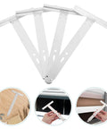 Four Piece Heavy Gauge Roller Shutter Spring Replacement Kit Built From Top Shelf Stainless Steel for easy window repairs
