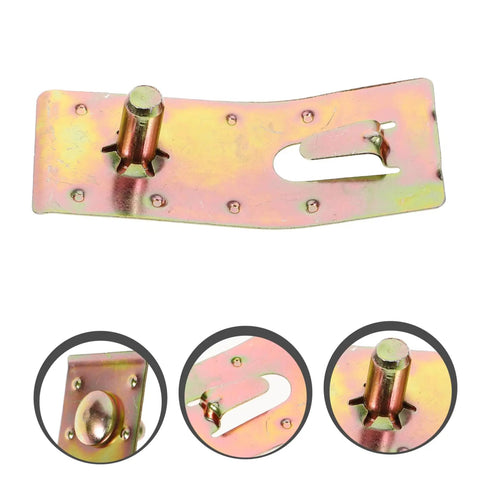Built Tough Carbon Steel Pallet Racking Safety Clips 20 Pack Galvanized Pin Hardware close-up view of metal safety clip.