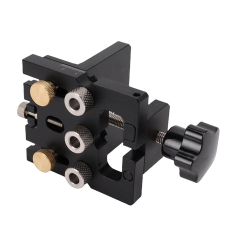 Self Centering Adjustable Doweling Jig Kit For Woodworking Pro Grade Dowel Jig Drill Guide With Bits And Bushings