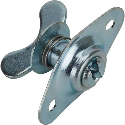 Self Ejecting Quarter Turn Fasteners With 0.700 Inch Grip Pack Of 10 For Thick Materials No Tool Quick Release And Refasten zinc plated