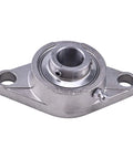 Three Quarter Inch Stainless Steel Two Bolt Flange Bearing For Shaft MUNCFL204-12 SSUCFL204-12 YCJT PT Replacement