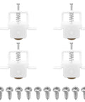 4 Pack Sliding Screen Door Rollers 1 Inch Spring Loaded Replacement Roller Assembly With Carbon Steel Ball Bearings B646 B737 B691 B695