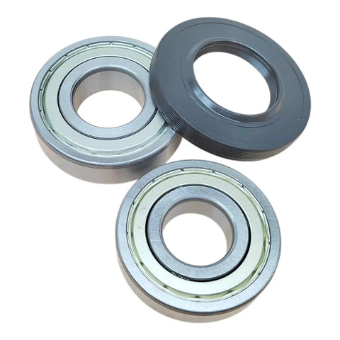 Top Tier Washer Washing Seal Bearing Replacement Kit For Smooth As Butter Drum Rotation And Zero Annoying Screeching Sounds While You Tame A Huge Mountain Of Laundry This Weekend - three metal bearings and seals
