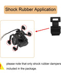 Gimbal Shock Absorber Rubber Replacement For Mini 2 SE Mavic Mini And Mini 4K Drones showing dampers and bracket use
