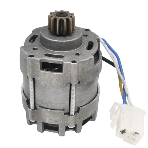Electric circular saw brushless motor with gear and wires, designed for 24V 36V 40V battery use, compact and durable.