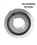 Top Shelf One Way Clutch Bearing Sprag Freewheel Design 15x42x24mm Heavy Duty Mechanical Drive Assembly with steel finish.