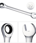 Ratcheting wrench from Pro Grade Knockout Hole Punch Set From Half Inch To Two Inch For Sheet Metal And Electrical Conduit Kit