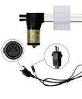 Straight Up Heavy Duty Power Recliner Motor For Lift Chairs DL DT1006A Replacement Linear Actuator with connector and power cord.