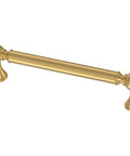 Modern Gold Cabinet Handles And Drawer Pulls For Kitchen Cupboards And Dressers Deliver A Slick Farmhouse Upgrade Featuring Buttery Smooth Operation And A Rad Fresh Vibe, 128mm brushed gold handle.