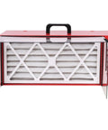 Portable Red Steel Tabletop Dust Collector Packing Killer 725CFM Airflow And Smooth Variable Speed Controls For Woodworking Shops filter view