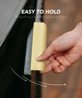 Top Shelf Gold Finger Pulls For Cabinets 40 Pack Slick Edge Drawer Handles With Smooth Operator Design Heavy Duty Zinc Alloy Build No Fuss Grab Rails, shown in use.