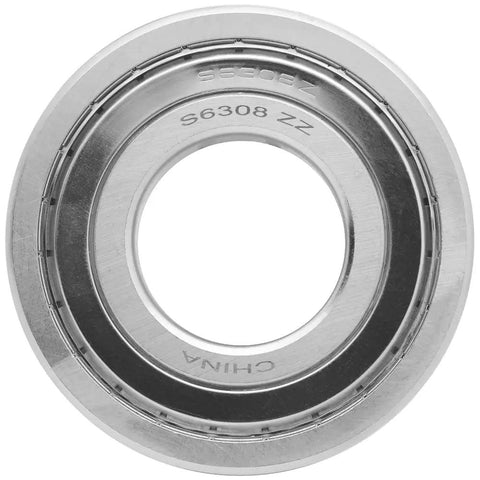 Pro Grade Heavy Duty S6308 Zz Stainless Steel Deep Groove Radial Ball Bearing 40Mm X 90Mm X 23Mm Double Metal Shield smooth surface