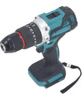 Badass 18V Cordless Drill With 140Nm Torque And Dual Speed Controls For Crushing Stubborn Nuts Zero Strip Setting Half Inch Chuck