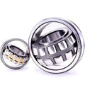 Heavy Duty Self Aligning Roller Bearing 22215 CAK W33 Single Pack, high carbon chrome steel for conveyors and industrial systems.