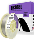 ER308L Stainless Steel MIG Wire 035 Inch 10 Pound Spool Works Great For All Position Gas Welding Low Carbon Formula