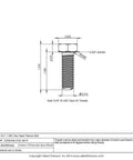 5/16-18 x 1 Inch UNC Titanium Hex Head Bolt with measurements and specifications, Grab A Fresh Pack Of 10 Boss Level 5/16-18 1 Inch UNC Titanium Hex Head Bolts Grade 2 CP That Are Truly Badass Stronger Lightweight Wreckers Of Rust Perfect For Saltwater Shores Heavy Duty Fasteners With Polished Shiny Look.