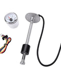 Hardcore 316 Stainless Steel Fuel Sender Unit 12 Inch Stem 240 To 33 Ohm Universal Marine Auto RV Fuel Level Sensor IP67 rugged components.