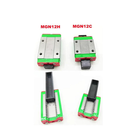 Top Notch High Precision MGN7C Linear Guide Rail Kit With Two Blocks For Smooth Motion Control And Easy Setup In Custom Projects, MGN12H and MGN12C blocks