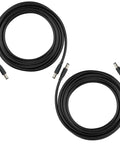 Built Different Tough As Nails Armored Dc Power Cord For Trail Cameras And Solar Panels 79 Inches two chew proof cables coiled
