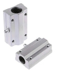 Pro Grade Linear Motion Bearing Slides SCS8LUU To SCS60LUU Range For CNC Parts And 3D Printers, High Precision Rails For Precision Machines, Smooth Low Friction Guides For CNC Milling And DIY Projects, SCS12LUU Compatible, aluminum bearing block