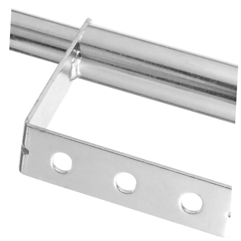 Close-up of Heavy Duty Spring Loaded Gate Caster Wheels Set Featuring Rust Resistant Black Steel Build and strong support frame.