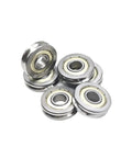 Built Rock Solid Premium V Groove Guide Pulley And Sealed Linear Rail Bearing With Heavy Duty Carbon Steel Sheave in a set of six.