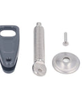 Outboard Transom Clamp Kit With Secure Screw Handle Lock Prevent Loosening Fits 15HP 30HP And 40HP Boat Motors accessory parts