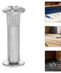 M6 Binding Screws 100 Pack Cold Rolled Steel Cabinet Connectors heavy duty silver screw for furniture assembly and panel locking.