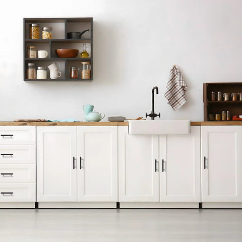 Upgrade Your Kitchen With These Top Shelf Black Stainless Steel Cabinet Pulls Boasting A Thick Round Shape And Precise Three Inch Hole Spacing Plus A Full Screw Set Guaranteeing A No Sweat Swap For Any Door Type In A Massive Fifty Pack on modern kitchen cabinets.