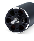 Close-up of Rock Solid Brushless RC Boat Motor With Heavy Duty Water Cooling Jacket High Torque 920KV 4 Pole Design 5MM Shaft.