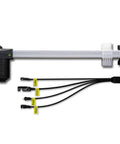 Game Changing DC 28V Replacement Linear Actuator Motor For Power Recliners Lift Chairs Couches And Massage Seats Offering Plug And Play Multi Connector Wiring Setup Guaranteed Smooth Operations with cables and connectors.
