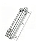 Adjustable Door Closer With Soft Close Spring Mechanism in Aluminum Alloy, lightweight yet built tough for high traffic commercial doors