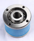 CKZB 25X90X50 MM Steel Needle Roller One Way Clutch Bearing Wedge Style Backstop with a blue coating for industrial use.