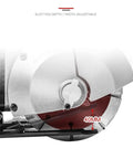 Heavy Lifter 4800W Electric Wall Chaser With Adjustable Depth And Width For Concrete Brick Masonry Groove Cutting Plus 180 Degree Handle Rotation And Rotatable Guard For Knockout Smooth Operation On The Daily Grind slotted depth and width adjustable mechanism with 40mm cutting depth