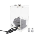 Jiawu 850Ml Computer Water Pump Reservoir Combo Featuring Quiet Operation And Sturdy Acrylic Construction, showing clear acrylic tank and pump.