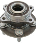 Built Bombproof Garage Tested Kit For Ford Fusion 2014 To 2019 And Lincoln Mkz front wheel hub bearing assembly close-up view.
