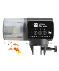 Automatic Fish Feeder For Home Tank Programmable Timer Setup Fine Tune Portions On The Fly Ideal For Weekend Getaways with fish feeding pellets.