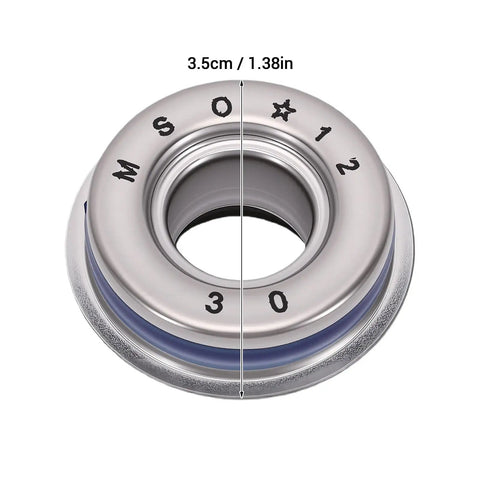 Heavy Duty Motorcycle Seal Kit With Beefy Silicon Carbide Optical Seal Plus Oil Gasket For Magna 250 Vt Series Models, 3.5cm diameter