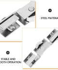 Top Shelf 8 Piece Glass Sliding Door H Wheel Rollers With 5mm Cabinet Replacement Pulleys gliding mechanism in steel material