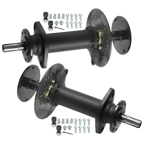 Rear Axle Complete Kit 810mm 32 Inch Two Pack Half Axles With Disc Brake Hubs for DIY Electric Vehicles