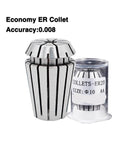 Ultimate ER11 ER16 ER20 Spring Chuck Collet Tool Holder Kit For CNC Milling Machines with 0.008 mm accuracy shown in image.