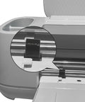 4 Pack Rubber Roller Replacement Set For Maker And Explore Series Machines Durable TPU Wear Resistant Rollers That Deliver Smooth Feeding Easy Install For Seamless Crafting Upgrade black roller on Cricut Maker rail