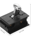 Clipper On Off Switch Replacement Part For Trimmers, Slip Free Metal Handle, Precision Response Clip Switch, 2.4cm black clipper repair part